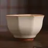 Ru Kiln chá conjunto conjunto casa kung fu leve luxo high-end novo Ru porcelana conjunto completo bule de chá high-end beber chá