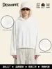 Ropa de Hombre DE Sudadera con capucha Hasselblad corta y ancha, estilo callejero americano transfronterizo, puños rectos, sudadera con capucha de rizo para hombre