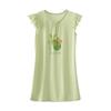 Camisón de Niña Estilo Princesa 25 Años Verano Youkosi Camisón de Niña Clase A Estampado de Dibujos Animados Tesoro Ropa de Casa Fina para Mujer