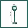 Espátula de Silicone Grau Alimentício Antiaderente Panela Pá de Cozinha Utensílio de Cozinha Doméstico de Aço Inoxidável Espátula Protetora Especial de Silicone
