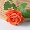Simulação flanela flor rosa chifre rosa flor artificial casamento casa Dia dos Namorados decoração sentir buquê parede de flores
