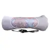 Almohada de Hueso de Ajenjo Calefactora Eléctrica Estilo Nacional Patchwork de Seda Almohada de Ajenjo Ayuda Multifuncional para Dormir Almohada de Soporte para el Cuello Almohada Cervical