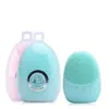 Limpador Facial de Silicone Elétrico Escova de Lavar Rosto Limpador de Poros Bateria Limpador Facial à Prova d'Água Massagem Beleza Lavador Facial