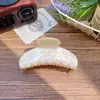 Pinza de Garra Retro de Media Luna Estilo Coreano con Diseño de Luna Degradada, Pinza de Tiburón Francesa para Cabello Grueso, Pasador para Moño, Accesorio para el Cabello