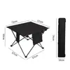 Atacado do Fabricante Barraca de Feira Noturna Leve Dobrável Mesa para Rolinho de Ovo Mesa de Camping Portátil ao Ar Livre Toalha de Mesa Dobrável ao Ar Livre Mesa