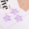 Horquilla Dopamina Y2K Niña Linda Estrella de Cinco Puntas DIY Horquilla Pequeña Parte Posterior de la Cabeza Pinza Bb Material de Joyería Accesorios