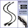 Peluca de Rastas Trenzadas Estilo Transfronterizo Europeo y Americano Pinza para el Cabello Peluca de Cola de Caballo Larga Trenzada Fábrica Mayorista