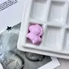Cuentas de Animal de la Fortuna Pony de Color Sólido Acrílico con Agujero Recto Materiales para Colgantes DIY Joyería Hecha a Mano