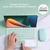 Funda Protectora para Tablet Redmi Pad 2 Pro Funda de Cuero Redmi Se Teclado Bluetooth con Retroiluminación Xiaomi 8/7S Pro Aplicable