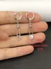 Pendientes Largos en Forma de Lágrima de Aleación de Cobre Xuping Jewelry Estilo Europeo y Americano Pendientes Minimalistas para Mujer Hechos a Medida