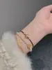 [Nuevo] Pulsera de Media Luna Narciso Flor Perla Superposición Pulsera Multicapa Accesorios de Regalo Pulsera Pulsera Cuerda Mujer