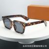 2024 Marco generoso Europeo y Americano Simple de alta gama Moderno Retro Midine Gafas de sol para hombre Ronda Europea y Americana Tendencia Ojos solares