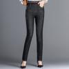 Calça Jeans Skinny Branca para Mulheres, Calça de Perna Estreita, Tamanho Grande, Cintura Alta, Emagrecedor, Jeans Mom Stretch, Calça Longa, Novo Modelo 2026