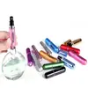 Frasco Sub-Frasco de Perfume de Fundo 5ml Portátil de Viagem Mini Sub-Embalagem de Perfume Frasco Borrifador Carcaça de Alumínio Sub-frasco Multicor