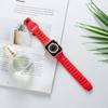 Correa para Apple Watch Ultra2, correa para Apple Watch 9, hebilla cuadrada, correa de silicona de color sólido.