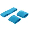 Fabricantes de equipo de protección deportiva conjunto combinado de cinta para el pelo tejida y muñequeras cinta para el pelo para deportes de fitness al aire libre selección de Amazon