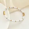 Pulsera de Acero Titanio con Goteo de Aceite Más Vendida de Amazon, Pulsera Sencilla y Personalizada de Acero Inoxidable Estilo Bambú, Joyería que No se Desvanece para Mujeres