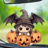 Transfronterizo Nuevo Acrílico Plano Sombrero de Murciélago Calabaza Niños Colgante Decoración de Coche