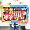 Casa de Juegos de Cocina para niños y niñas, simulación de cocina, Juguete, Juguete de intercambio de regalos de Agencia, paquete de caja de regalo, al por mayor