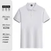 Camisa Polo de Algodón Cómoda con Cuello Camisero Ropa de Trabajo Camiseta de Manga Corta con Logo Impreso Camisa Cultural de Verano Ropa de Trabajo Personalizada Camisa Publicitaria