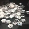 Lentejuelas Redondas Cóncavas y Convexas de 10 mm para Costura a Mano DIY Vestido de Novia Ropa de Baile Materiales Auxiliares Cuentas Redondas Sueltas Aproximadamente 150 Piezas
