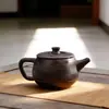 Tetera de Arcilla Púrpura de Gran Capacidad con Filtro en Forma de Bola, Modelo Nuevo, Adecuada para Uso en Casa y Oficina, Regalo B5