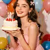 Moda Europeia e Americana Estilo Luxo Leve Pulseira de Coração com Laço para Mulheres Simples Versátil para o Dia a Dia Joia de Mão Presente