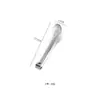 Clip exquisito de acero inoxidable pinza para pan alimentos pinzas para cocina extendida pinza para freír barbacoa bistec recomendación del tendero