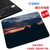 Tamanho pequeno personalizado retro tecido dormitório non-slip tapete de computador simples desenhos animados bonito criativo ins estilo mouse pad