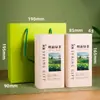 Latas de Chá Verde para Jogos Jiugong Latas de Ferro Caixas de Presente Vazias Seladas de Alta Qualidade Meio Jin Um Jin Latas Vazias de Chá