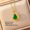 Colar Geométrico Popular Transfronteiriço com Zircônia Incrustada em Cobre para Mulheres, Moda de Luxo Leve, Estilo Verão, Corrente de Clavícula em Aço Titânio Antidesgaste