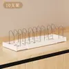 Estante de Almacenamiento para Cocina, Deslizante, Soporte para Tapa de Olla sin Taladro, Escurridor Extensible
