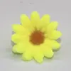 Directo de fábrica 4cm simulación cabeza de girasol pequeño pequeño crisantemo arco guía de camino cabeza de flor corona de flores venta al por mayor
