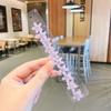 Pasador infantil lindo accesorio para el cabello de flor de cerezo 2023 nuevo clip para flequillo lateral tocado pasador para cabello suelto de niña pequeña
