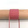 Em estoque corda de poliéster 2mm com núcleo torcido, corda de guarda-chuva mesclada, puxador de bolsa, tecelagem manual, corda para pendurar DIY, decoração de cauda de puxar à prova de vento, pingente de gota