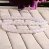 Envio direto da fábrica de contas, contas soltas de ágata preta e vermelha, ágata branca, verde, amarela e cinza para tecelagem DIY manual de pulseiras e colares