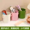 Fabricante Original Portaplumas de Plástico Cubo Lindo Creativo para Maquillaje Cubo Retro Americano Papelería de Escritorio Estudiante