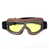 Gafas Kading gafas retro gafas de motocicleta gafas protectoras gafas Harley gafas T13 marco plateado