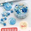 Cera Gelatinosa Colorida Retro Pinça Material Abrasivo Artesanal DIY Selo de Cristal Branco Transparente