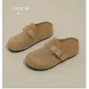 Aumento de altura interior de 5 cm ~ Sandalias cerradas tipo slip-on Birkenstock para mujer, colección primavera y otoño 2026, para uso en exteriores