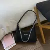 Bolsa Trendy Retro Estilo Francês de Axila Formato Dumpling para Mulheres, Nova Bolsa de Corrente de Alto Valor Primavera 2026, Bolsa de Ombro Único Transversal