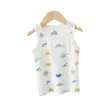 Chaleco de Algodón Puro para Niños Estilo Verano Camiseta de Malla para Niños Camiseta sin Mangas para Bebés Chaleco de Verano para Niños Mayores