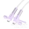 Cubierta Protectora para Cable de Datos, Cubierta de Silicona Antirotura, Hebilla Protectora para Enrollar, Dispositivo Protector contra Mordeduras de Cable, Cubierta Protectora para Conector