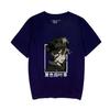 Black Clover Trébol Negro Estampado Anime Verano Cuello Redondo Manga Corta Sudadera Anime Transfronteriza