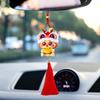 Pequeno Deus da Riqueza Pingente para Retrovisor de Carro pingente de carro senso de alta qualidade seguro decoração de sorte pequeno presente para casal atacado