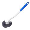Cepillo de Inodoro de Dos Colores Ángulo Completo Baño Hogar Cepillo para Inodoro Mango Largo Montado en Pared Cepillo de Limpieza