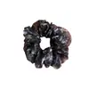 Estilo Coreano Doce Suave Malha Bolha Floral Prendedor de Cabelo Anel de Intestino Grosso Super Fada Coque Prendedor de Cabelo Acessórios de Cabelo Fofos