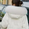 Cuello de imitación de piel de zorro, cuello de piel sintética, cuello de capucha para chaqueta de plumón, accesorios para prendas de abrigo de algodón, parka, ribete de piel, suministro directo del fabricante