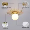 Amazon deng moderna lámpara de techo led creativa simple para recibidor porche pasillo balcón lámpara de techo pequeña