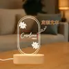 Luz de Noche Personalizada para Habitación de Bebé Etsy Transfronteriza Regalo para Recién Nacido Amazon Patrón Floral Personalizado Regalo